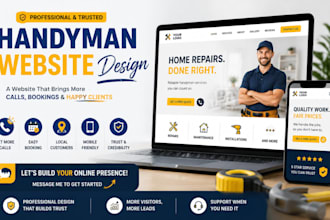 design wix handyman service wix home services wix booking website