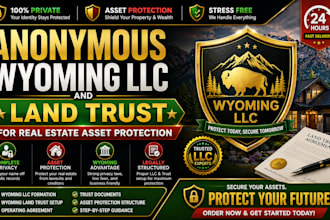 form wyoming llc land trust, estate planning for asset protection and privacy