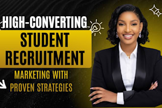 student recruitment school marketing education ads college marketing