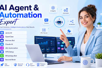 je répare configure hermes agent openclaw jarvis ai claude code n8n vps ubuntu
