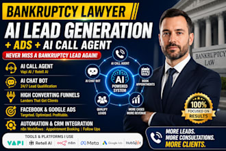 generate bankruptcy lawyer leads with ai call agent vapi retell ai