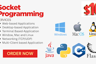 do all kind of work related to socket programming