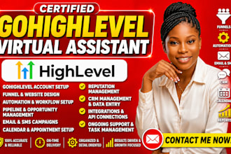 do gohighlevel virtual assistant gohighlevel setup go high level expert ghl va