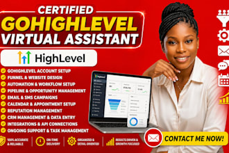 gohighlevel virtual assistant go high level expert gohighlevel automation ghl va
