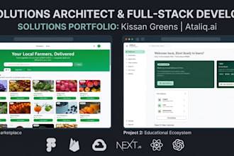 architect and build custom ai web applications and saas platforms