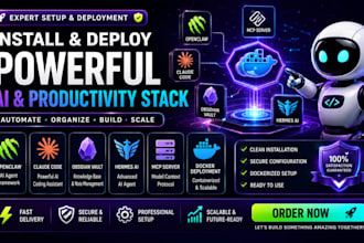 install openclaw claude code obsidian vault hermes ai mcp server docker deploy