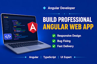 build responsive angular web app