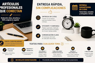 creación y redaccion de textos de diversas categorias