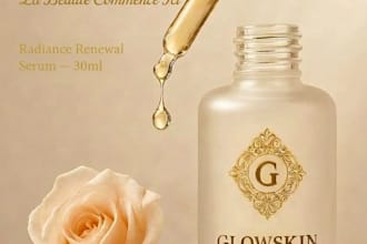 design luxury beauty ads with arabic french english copy