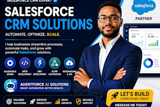 salesforce crm ai salesforce admin salesforce developer apex lwc crm automation