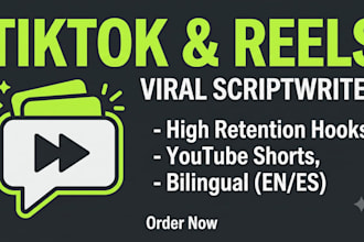 write engaging social media scripts and copywriting for your videos
