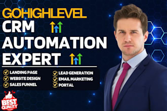 gohighlevel with zapier make workflow n8n salesforce hubspot and CRM integration