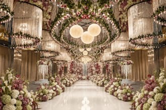do realistic 2d and 3d wedding decor modelling and design