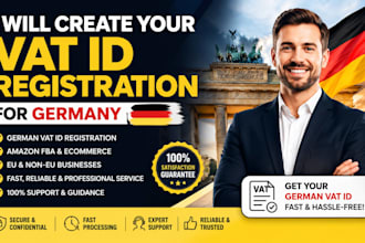 create your vat id registration for germany