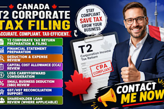 do canada tax t2 for dormant and active corporations and maximize tax deductions