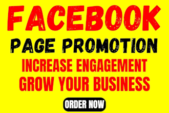 do organic facebook page or group promotion