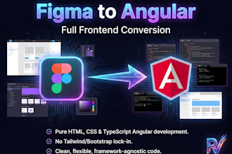 do figma to angular full frontend conversion