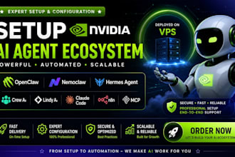 install nvidia openclaw nemoclaw hermes agent claude API n8n ai agent docker vps
