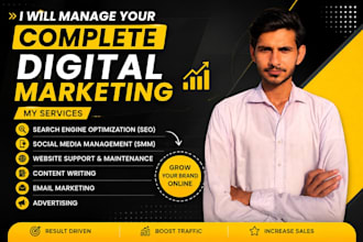 be your digital marketing manager for business growth