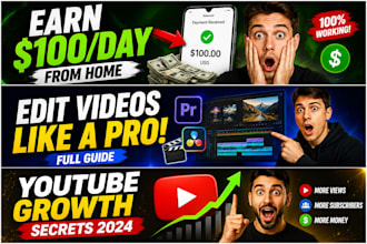 youtube thumbnail design banners