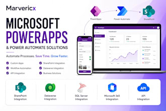 build microsoft powerapps, power automate workflows and power platform solutions