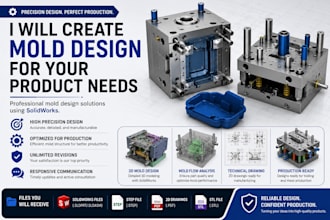 design professional injection molds for your product