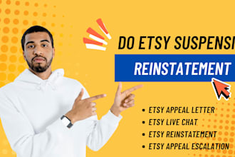 reinstate etsy shop etsy reinstatement etsy  amazon suspension appeal letter
