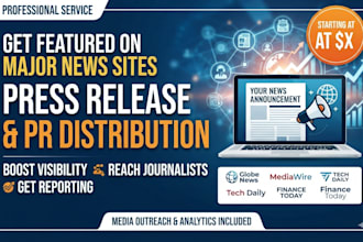 do press release public relations conduct media distribution and pr distribution