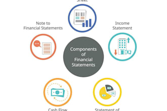 prepare financial statements, projections or financial model