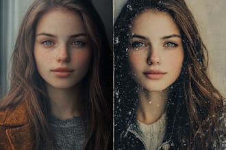 do natural skin retouching in photoshop