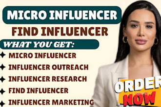 find micro influencers outreach influencer marketing influencer research