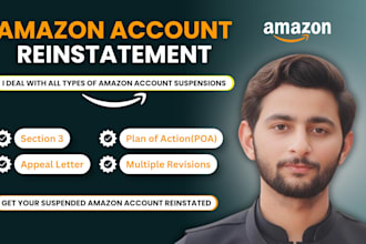 write amazon poa for amazon account reinstatement and amazon suspension