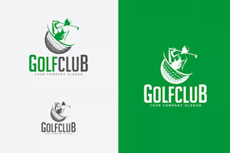 design a professional golf logo