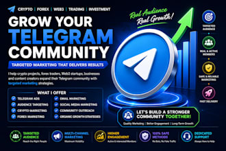 grow your telegram community using targeted marketing