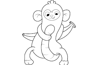 create custom vector line art illustration