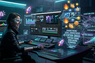 be your professional youtube and vsl video editor for high retention