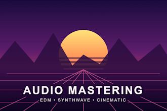 master your track to a professional, streaming ready sound