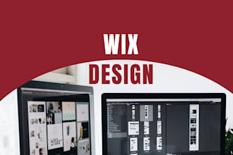 design, redisign and build your website using wix, idx