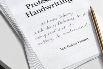 do professional urdu and english handwriting ,assignment