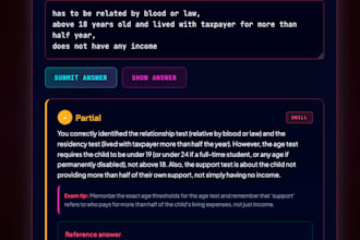 build your ai graded flashcard platform