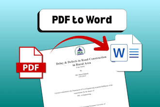 format microsoft word documents, convert PDF to editable word and fix formatting