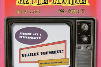 design event promotional flyers or posters