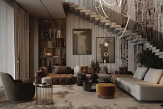 renovate 3d cozy interior design,furniture layout, realistic render, walkthrough