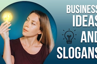 create unique business name ideas,brand names and slogans