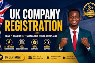 register your UK limited company with companies house