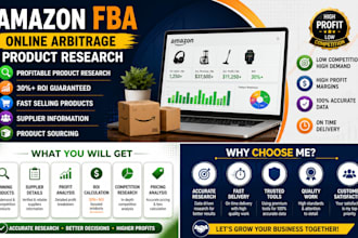 research profitable amazon products