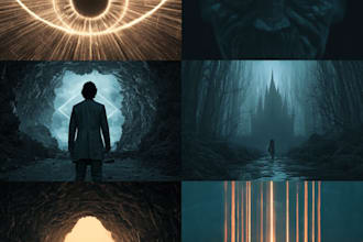 do fantasy book cover design, thriller book cover