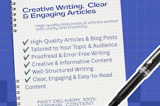 write clear and engaging articles for you