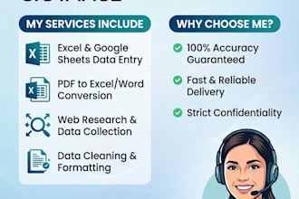 do data entry for your bussiness