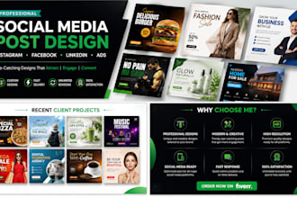 social media post design